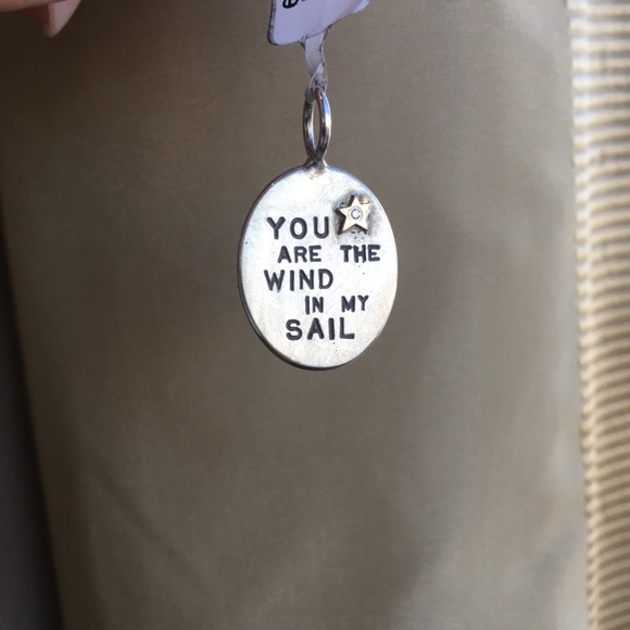 Heather B. Moore Oval Quote Charm - Picture 1 of 2